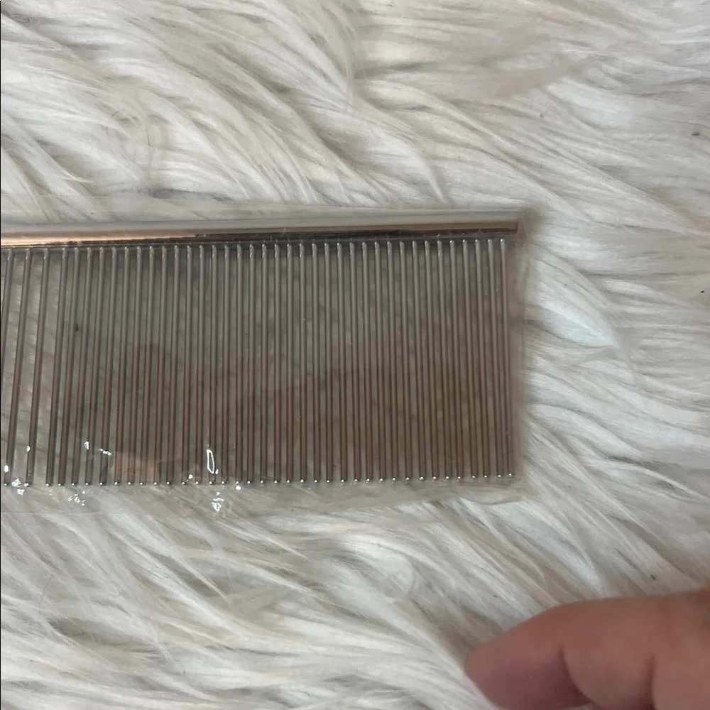 Silver Metal Comb